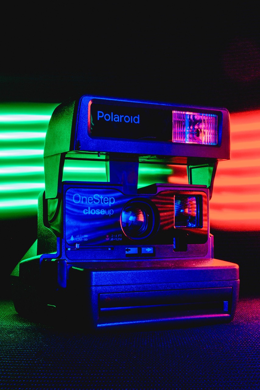 vintage polaroid camera nostalgia
